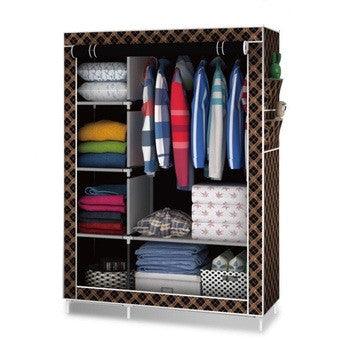 hxt-105NT Fashion Clothes Wardrobe (Coffee/black)