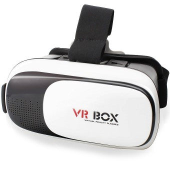 VR Box 3D Virtual Reality Glasses for Smartphone (White/Black)