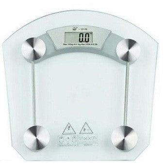 Digital LCD Electronic Tempered Glass Bathroom Weighing Scale