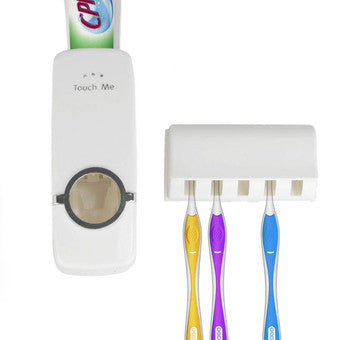 Hands-Free Toothpaste Dispenser (White)