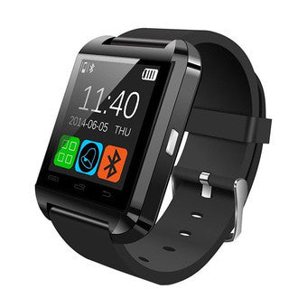 C-001 Bluetooth v3.0 Touch Screen Smart Watch (Black)