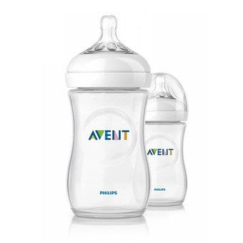 Avent Natural Feeding Bottle 9oz Twin Pack